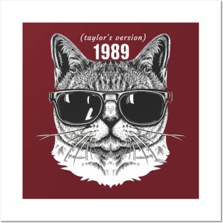 1989 cat version Posters and Art